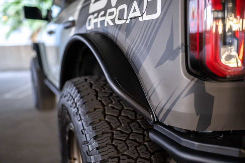 DV8 Offroad FDBR-01 21-23 Ford Bronco Tube Fender Flares