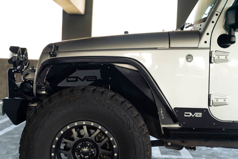 DV8 Offroad FDJK-07 07-18 Jeep Wrangler JK Slim Fender Flares