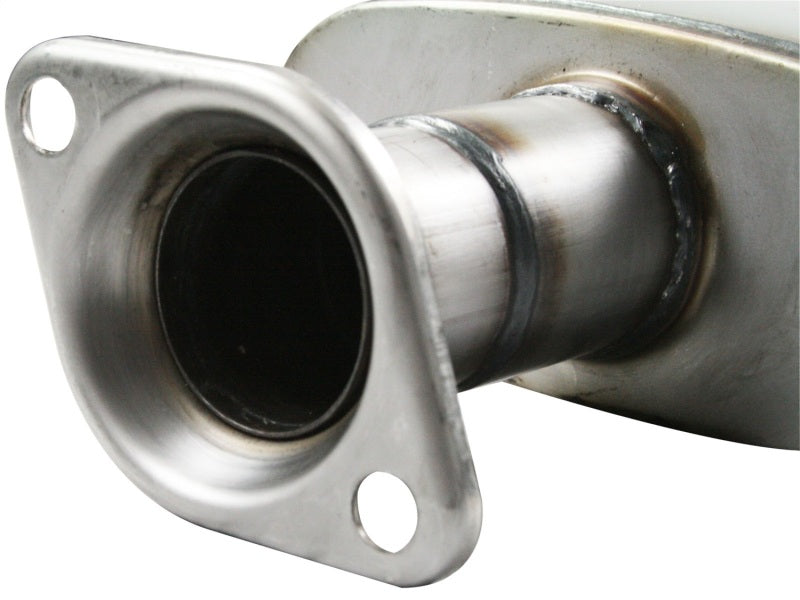aFe 49-46229 MACHForce XP Exhaust Cat-Back SS-409 04-06 Jeep Wrangler TJ Unl L6 4.0L 2.5in Off-Road No Tip