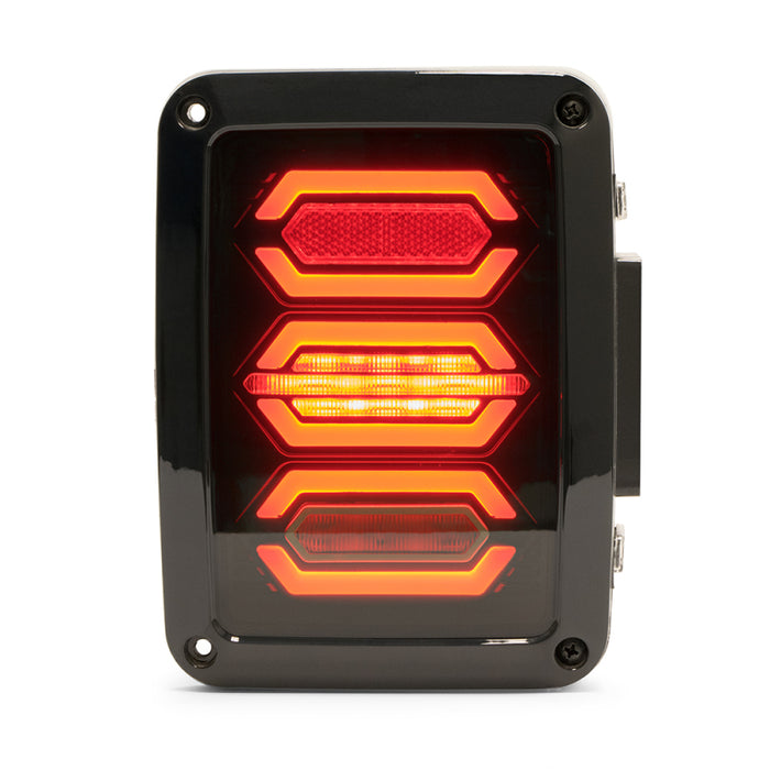 DV8 Offroad TLJK-02 07-18 Jeep Wrangler JK Octagon LED Tail Light