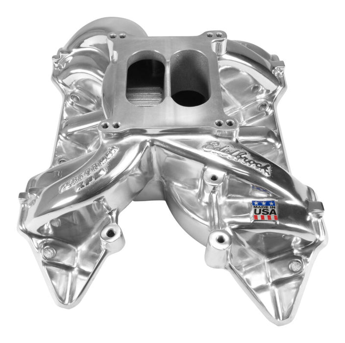 Edelbrock 71931 Perf RPM 440 Polished Manifold