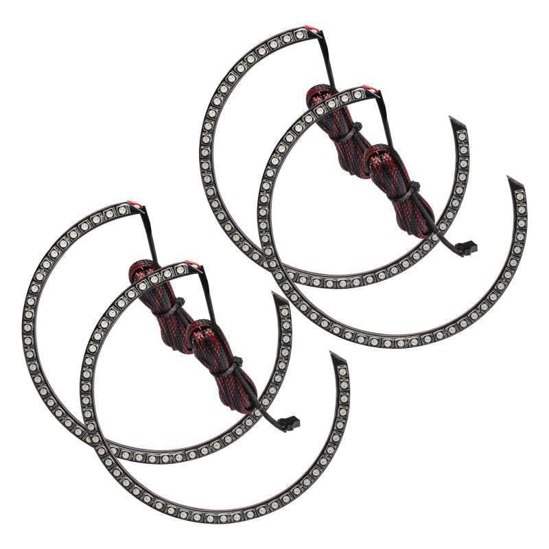 ORACLE Lighting 3990-332 Oracle 15-21 Dodge Challenger Dynamic Surface Mount Headlight Halo Kit - - Dynamic SEE WARRANTY