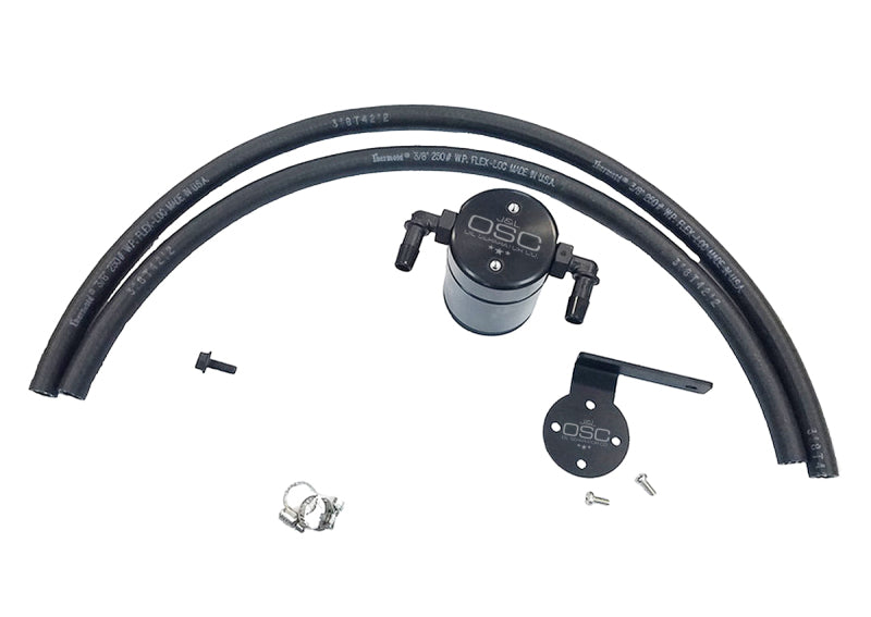 J&L 3101D-B 95-04 Toyota Tacoma/4Runner 3.4L Driver Side Oil Separator 3.0 - Black Anodized