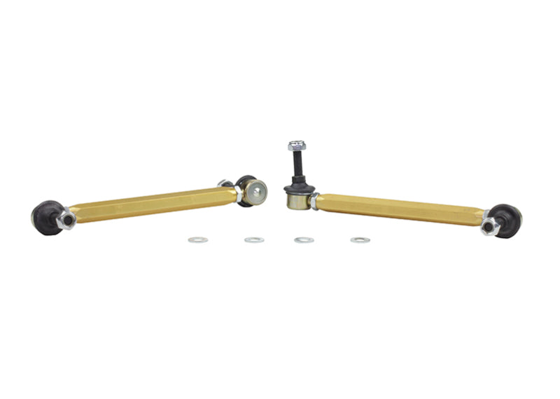 Whiteline KLC106 02-06 Mini Cooper S Front Swaybar link kit-Adjustable ball end links