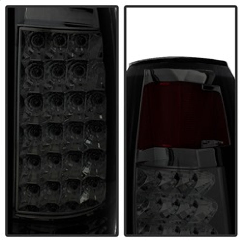SPYDER 9032752 xTune Yukon Denali 99-00 LED Tail Lights w/ 3rd LED Brake Light Smoked ALT-JH-CCK88-LED-SET-SM