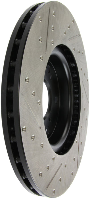 Stoptech 127.40062L StopTech 04-08 Acura TL (Brembo Caliber) SportStop Slotted & Drilled Left Front Rotor