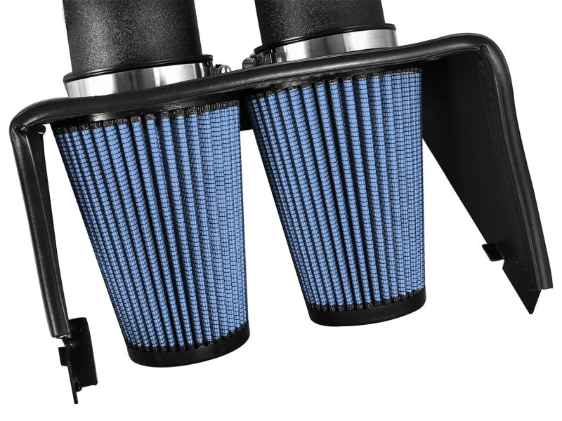 aFe 54-12642-1B MagnumFORCE Pro 5R Stage-2 XP Intake System 16 Ford F-150 EcoBoost V6-2.7L/3.5L (tt) (Blk)
