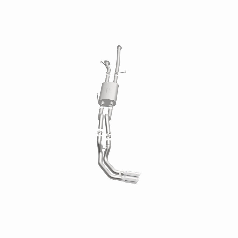 Magnaflow 15306 MagnaFlow 14 Toyota Tundra V8 4.6L/5.7L Stainless C/b Exhaust Dual same side pass. rear tire