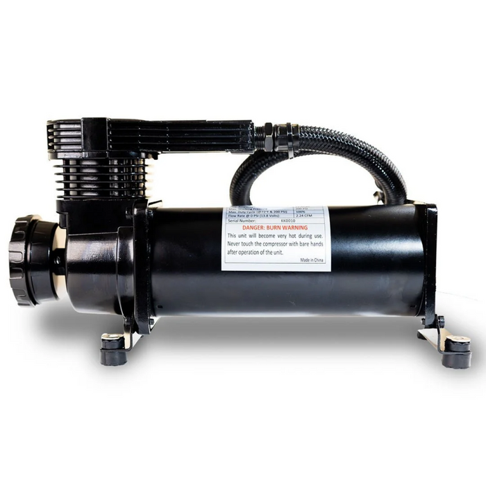 Kleinn Air Horns 6650RC Kleinn 200 PSI Air Compressor - Waterproof 100 Percent Duty Cycle 2.24 CFM