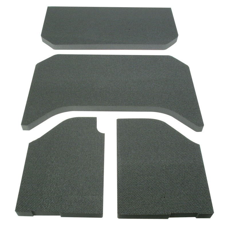 DEI 50131 07-10 Jeep Wrangler JK 4-Door Boom Mat Headliner - 4 Piece - Black