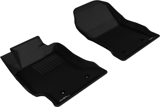 3D MAXpider L1SC00211509 2013-2019 Toyota/Subaru/Scion FR-S Kagu 1st Row Floormat - Black