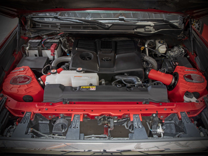 aFe 50-70100DR POWER Momentum GT Pro Dry S Intake System 22-23 Toyota Tundra V6-3.4L (tt) Red Edition