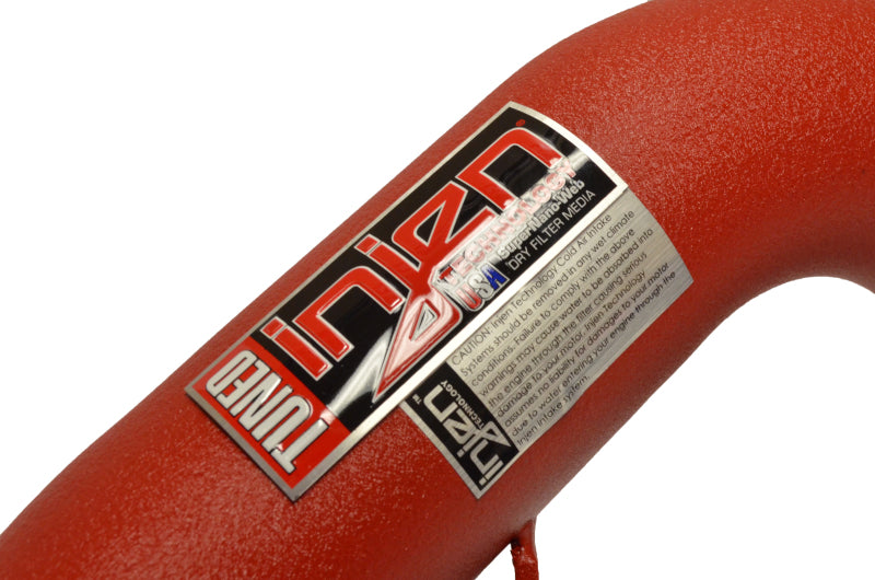Injen SP3087WR 17-19 Audi A4 2.0T Wrinkle Red Short RAM Air Intake