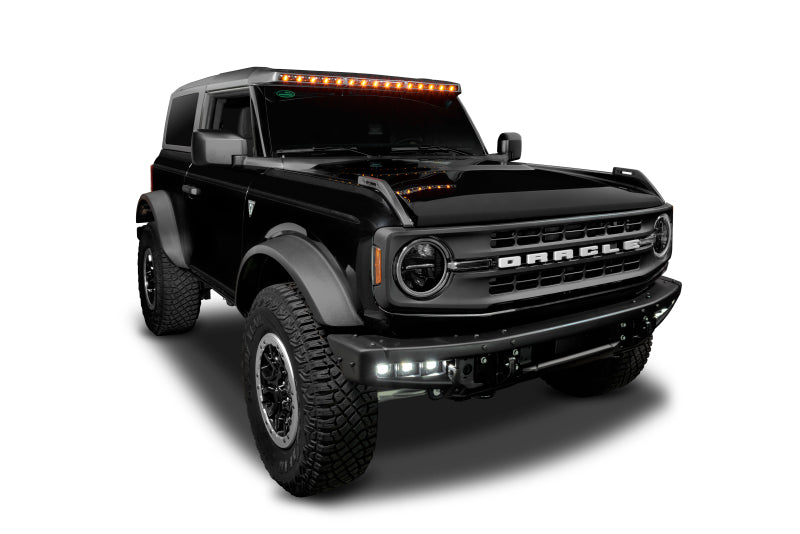 ORACLE Lighting 5888-023-MF Oracle 2021+ Ford Bronco Integrated Windshield Roof LED Light Bar System SEE WARRANTY