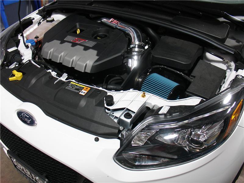 Injen SP9001BLK 13-14 Ford Focus ST 2.0L (t) 4cyl Black Short RAM Intake w/MR Tech & Heat Shield