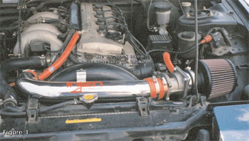 Injen IS1920P 91-94 240SX 16 Valve Polished Short RAM Intake