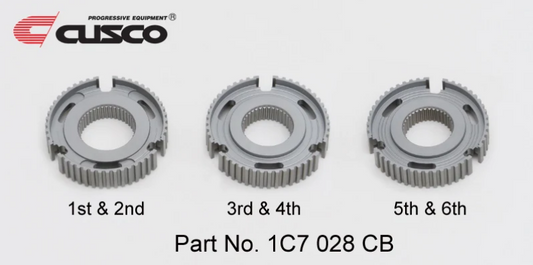 Cusco 1C7 028 CB 23+ Toyota GR Corolla/22+ Toyota GR Yaris Reinforced Transmission Clutch Sync. Hub Set
