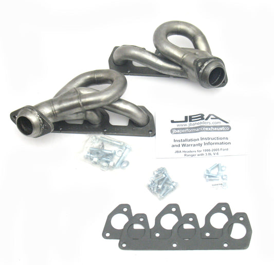 JBA 1647S-1 02-08 Ford Ranger 3.0L V6 w/o EGR 1-1/2in Primary Raw 409SS Cat4Ward Header