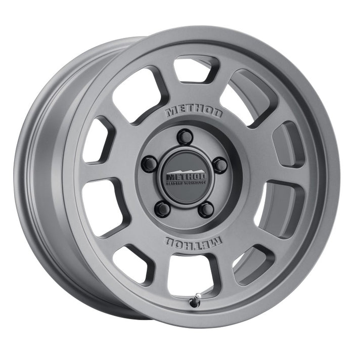 Method Wheels MR70589058825 Method MR705 18x9 +25mm Offset 5x150 110.5mm CB Titanium Wheel