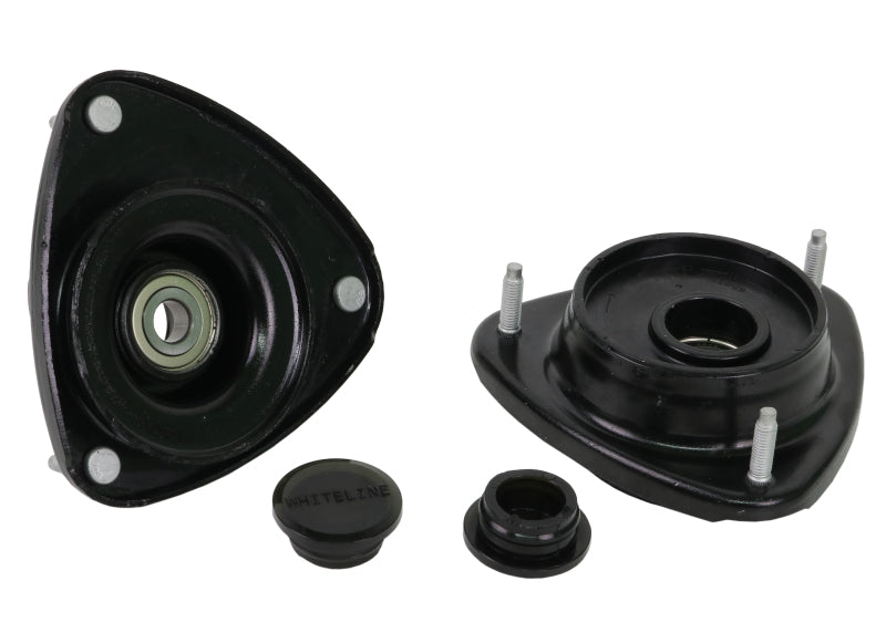 Whiteline KCA335 04-07 Subaru WRX/STi / 98-02 Subaru Forester Front Upper Strut Mounts - Offset Assembly