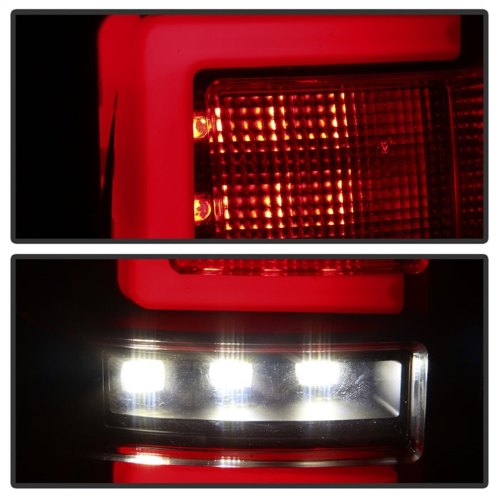 SPYDER 5085740 Spyder 16-17 Toyota Tacoma LED Tail Lights - Black Smoke (ALT-YD-TT16-LED-BSM)