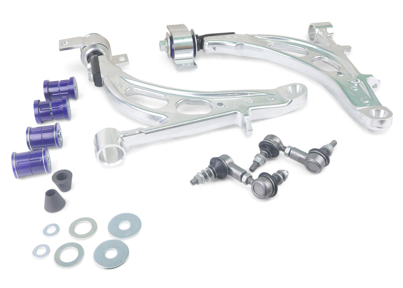 Superpro ALOY0020K SuperPro 02-05 Subaru Impreza WRX / 04-06 WRX STI Front Lower Alloy Control Arm Kit