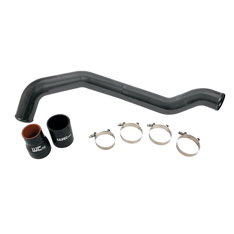 Wehrli WCF100352-GW 04.5-10 Chevrolet 6.6L LLY/LBZ/LMM Duramax Driver Side 3in Intercooler Pipe - Gloss White