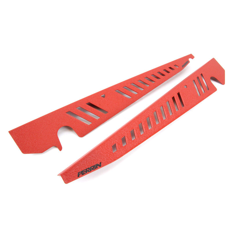 Perrin Performance PSP-ENG-550RD PERRIN 15-21 Subaru WRX/STI Fender Shroud Set - Red