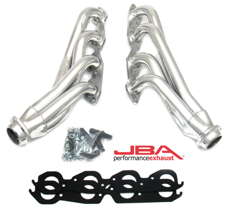 JBA 1860SJS 01-03 Gm Truck 8.1L BBC w/o EGR/A.I.R. 1-3/4in Primary Silver Ctd Cat4Ward Header