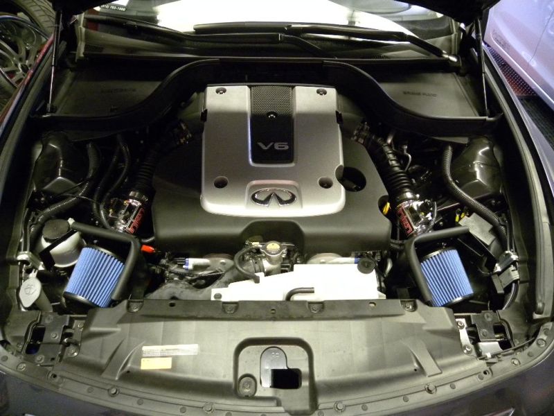 Injen SP1961BLK 12 Infiniti G25 2.5L V6 Dual Black Short RAM Intake w/ MR Technology