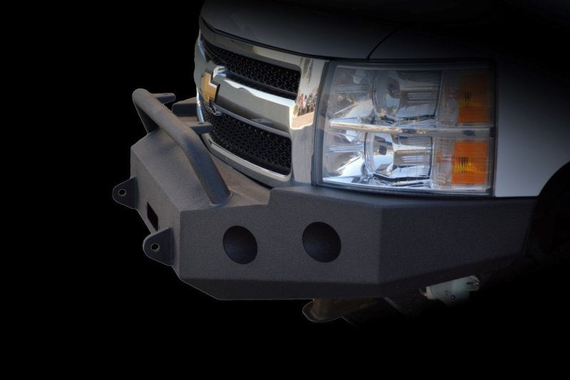 DV8 Offroad FBCS1-01 07-13 Chevrolet Silverado 1500 Front Bumper - Black Powdercoat