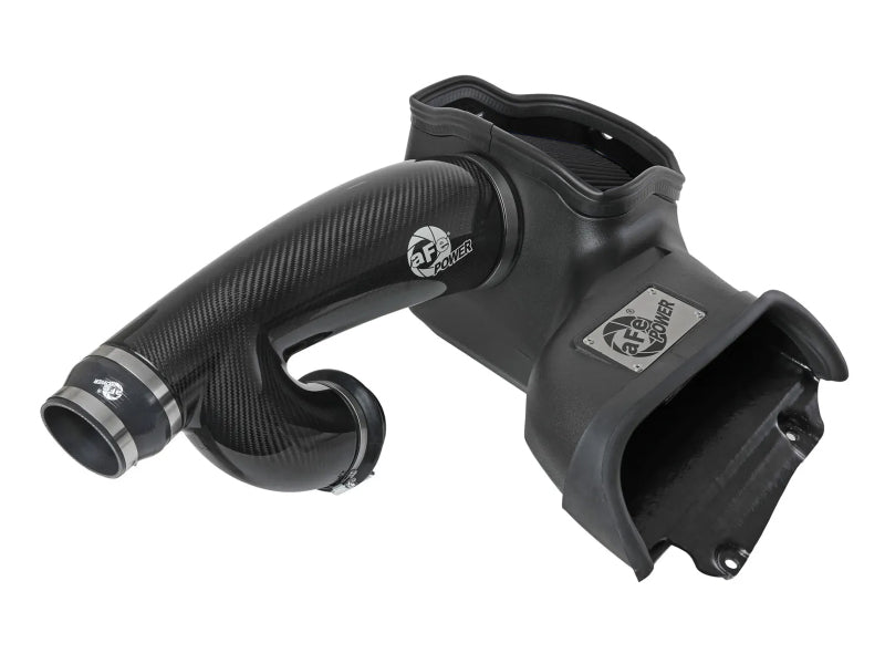 aFe 57-10031K 21-24 Ford F150 Raptor Track Series Carbon Fiber Cold Air Intake System w/ Black Pro 5R Filter