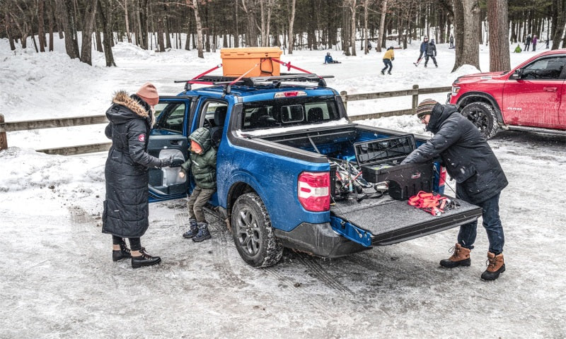 N-Fab U34253400 Universal Roof Rack (Small 34.25 - 34 Width) - Tex. Black