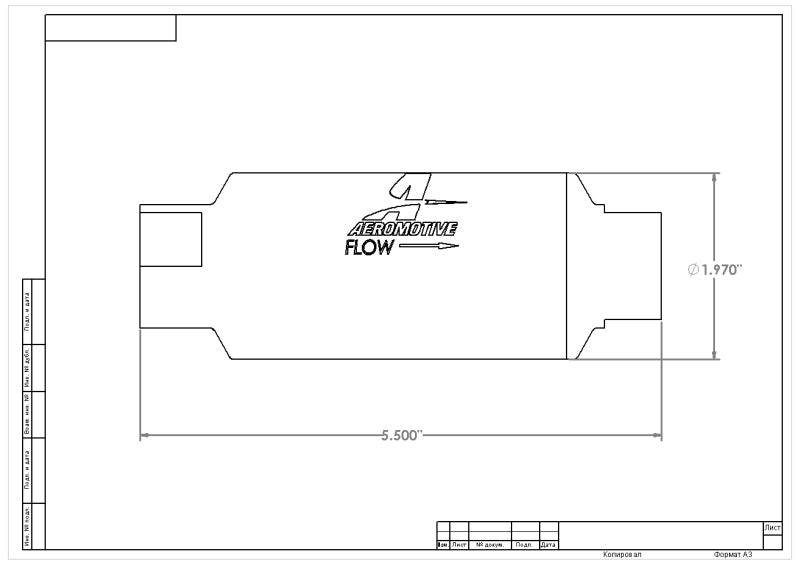 Aeromotive 12304 In-Line Filter - (AN-10) 100 Micron SS Element