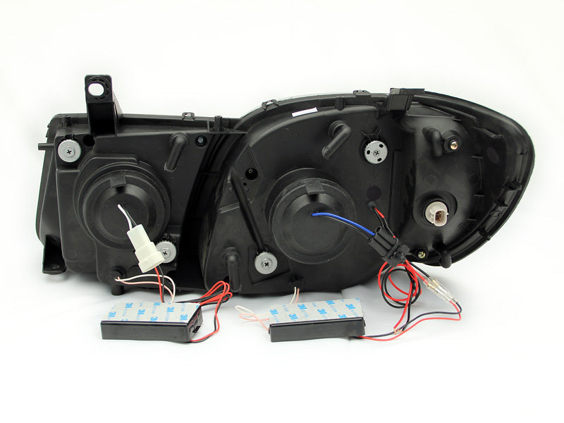 ANZO 111170 1998-2007 Lexus Lx470 Projector Headlights w/ Halo Black (CCFL)
