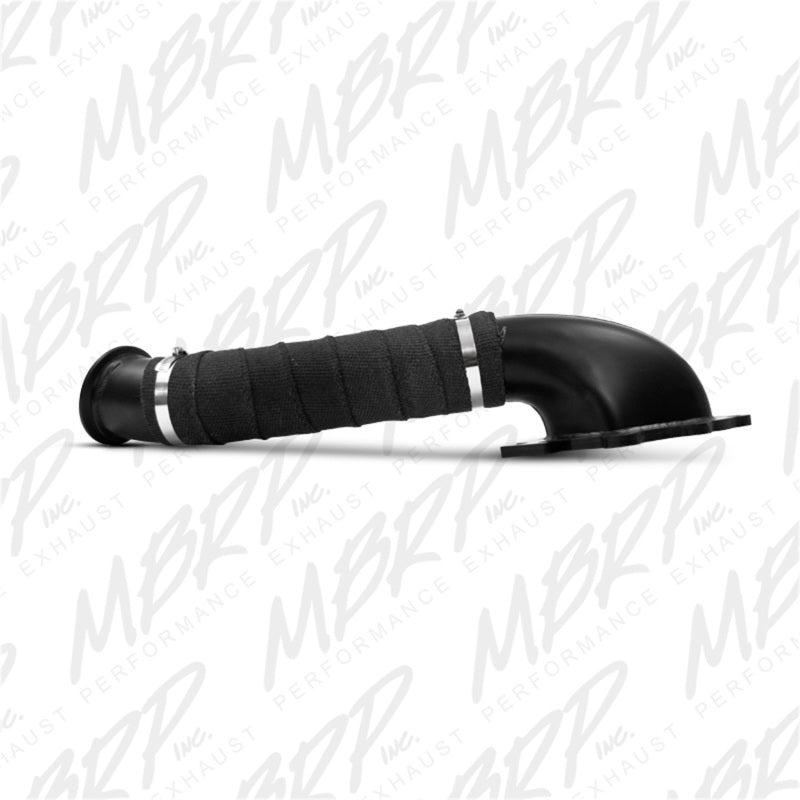 MBRP GMCA425 01-04 Chev/GMC 6.6L Duramax 3in Black Turbo Down Pipe