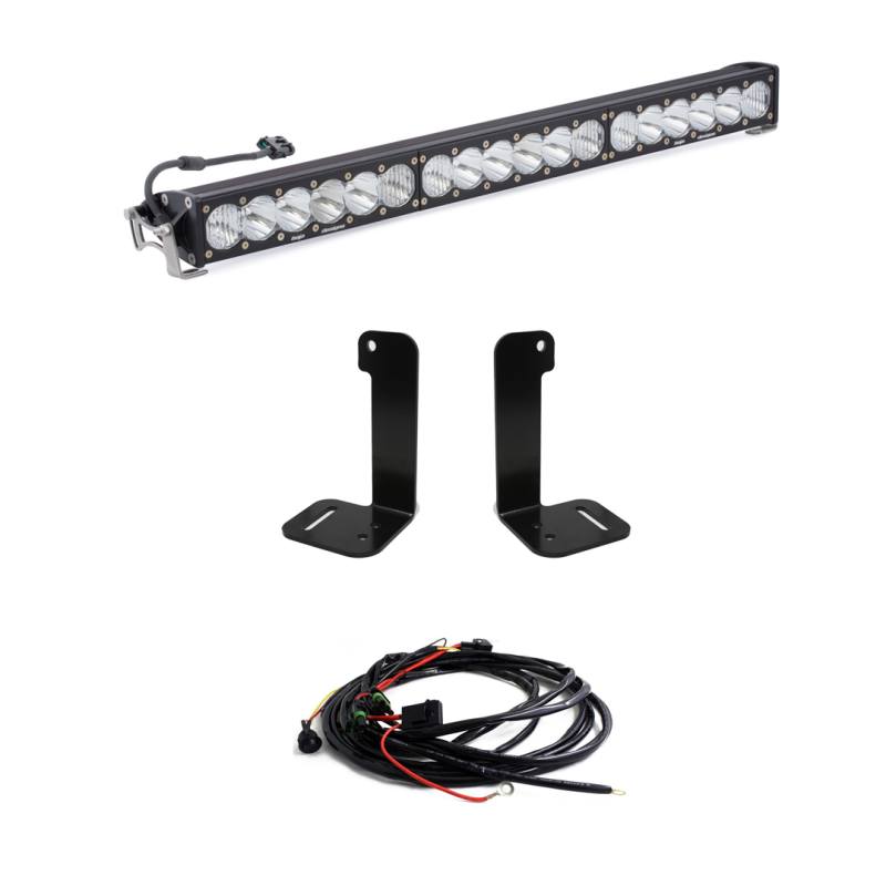 Baja Designs 447657 2018+ Jeep Wrangler JL/JT OnX6+ 30in Bumper LED Light Bar Kit