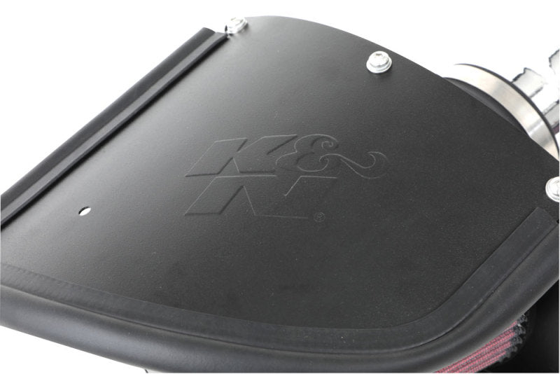 K&N Engineering 77-1566KP K&N 12-18 Jeep Wrangler V6-3.6L High Flow Performance Intake Kit (12-15 CARB Approved)