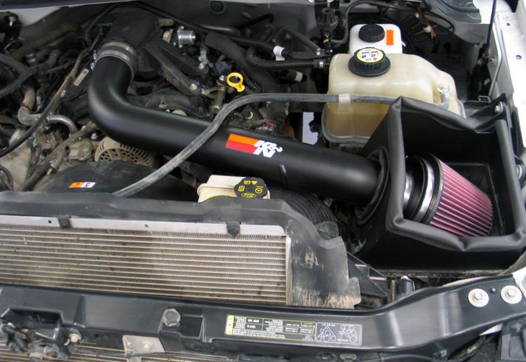K&N Engineering 77-2577KTK K&N 07-08 Ford F250 SD V8-5.4L Black High Flow Performance Kit