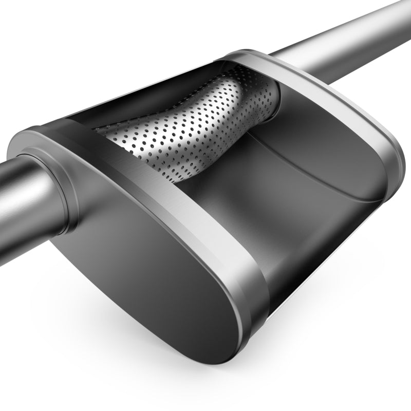 Magnaflow 11376 MagnaFlow Muffler Mag SS 11X4X9 2.5 O/O