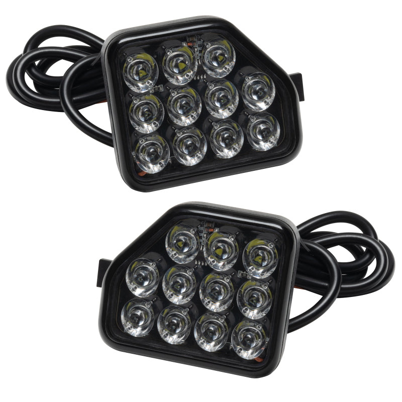 ORACLE Lighting 5874-504 Oracle Rear Bumper LED Reverse Lights for Jeep Wrangler JL - 6000K