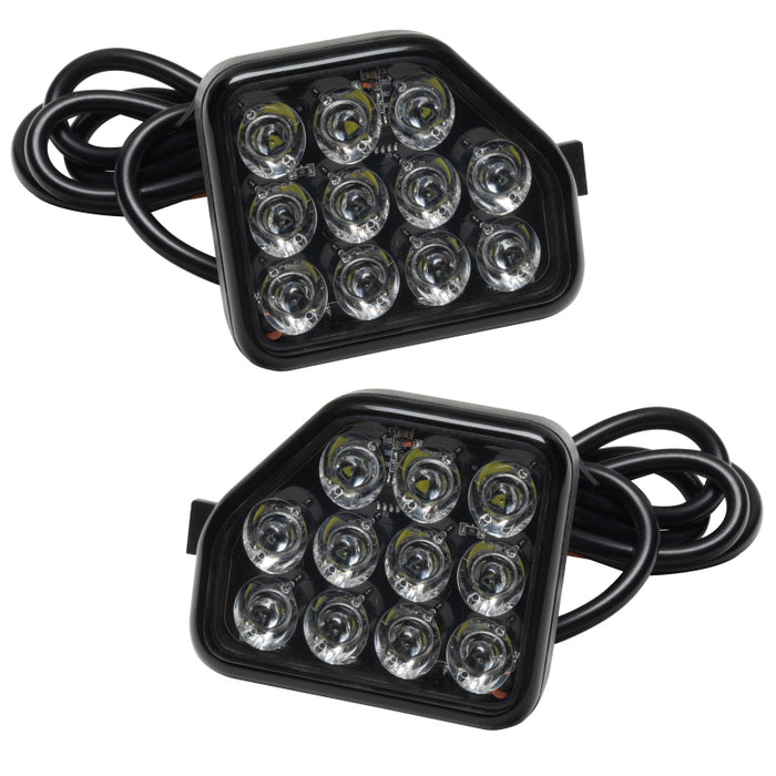 ORACLE Lighting 5874-504 Oracle Rear Bumper LED Reverse Lights for Jeep Wrangler JL - 6000K