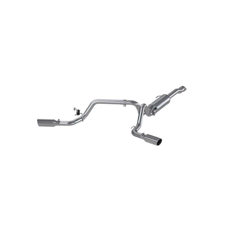 MBRP S5340409 2016 Toyota Tacoma 3.5L EC/CC Cat Back Dual Split Exit T409 Exhaust