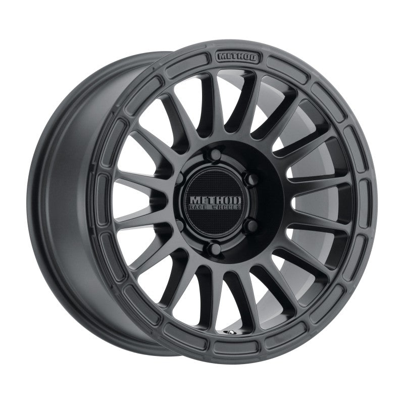 Method Wheels MR31477564524 Method MR314 17x7.5 +24mm Offset 6x4.5 66.1mm CB Matte Black Wheel