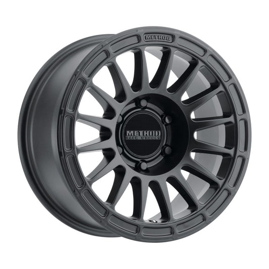 Method Wheels MR31477564524 Method MR314 17x7.5 +24mm Offset 6x4.5 66.1mm CB Matte Black Wheel