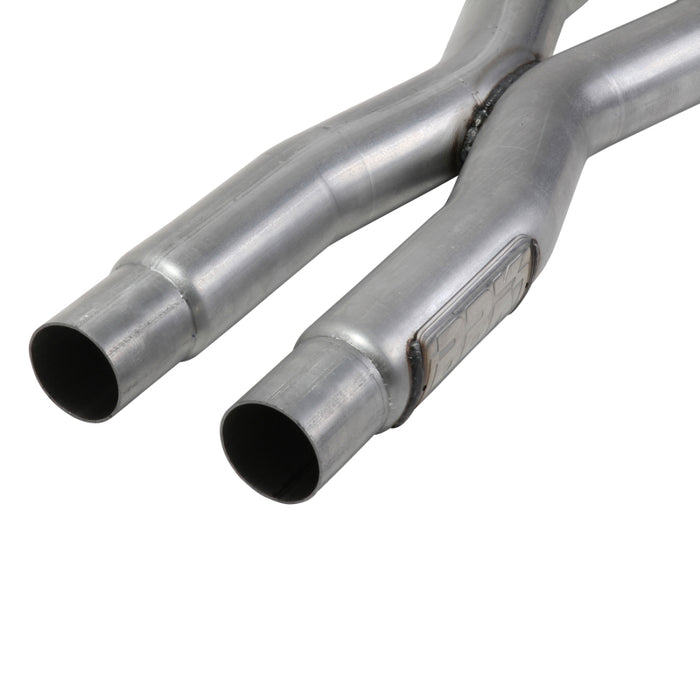BBK 1818 15-20 Ford Mustang GT 5.0L Resonator Delete X-Pipe (For Use w/Shorties Or Stock Manifolds)
