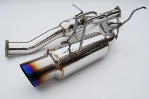Invidia HS00HS1GST 00+ S2000 70mm Single N1 Titanium Tip Cat-back Exhaust