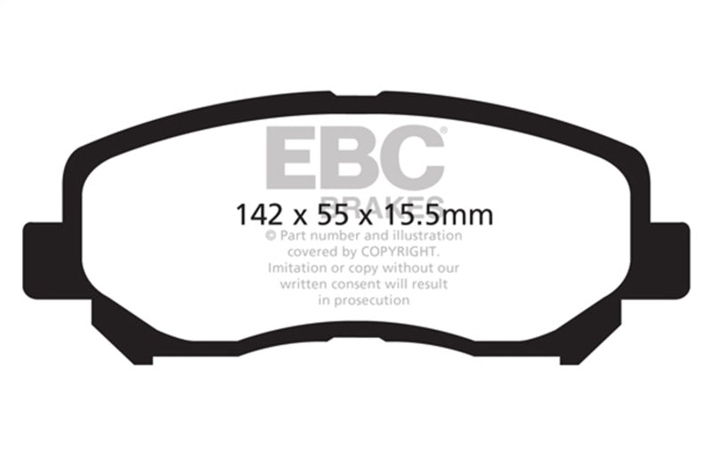 EBC DP32134C 12+ Mazda CX-5 2 Redstuff Front Brake Pads