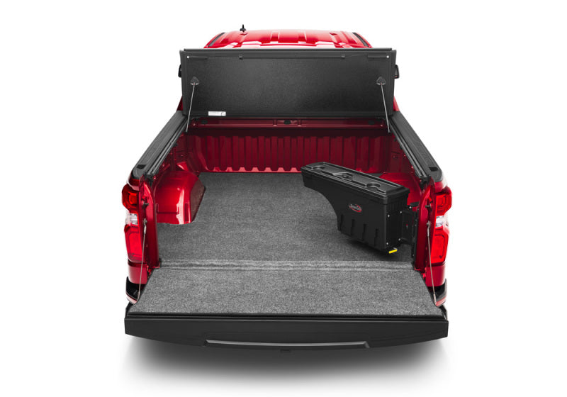 Undercover SC105P UnderCover 2020 Chevy Silverad 2500/3500 HD Passengers Side Swing Case - Black Smooth