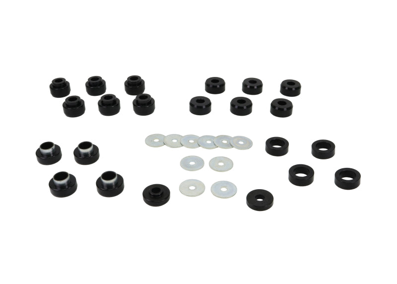 Whiteline W93541 1987-1995 Jeep Wrangler Body Mount Bushing Set